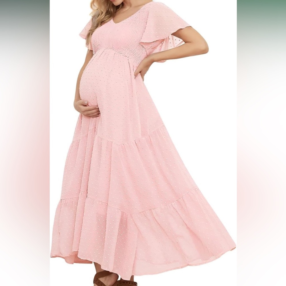 Baby Blush Maternity Dress